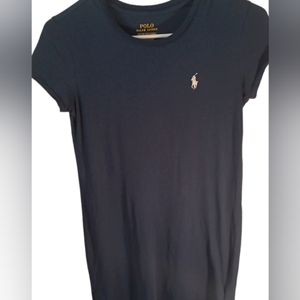 Women's polo xs blue  shirt dress